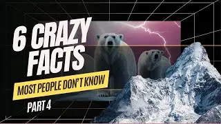 Polar Bears are NOT White | 6 Crazy Facts #video #science