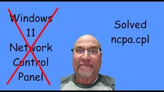 Windows 11 Network Interface Lobotomy Fixed - ncpa.cpl