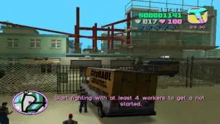 Grand Theft Auto: Vice City HD Walkthrough (PC) #29 - Riot
