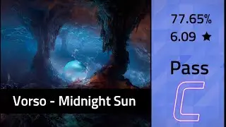 Vorso - Midnight Sun | osu! | Pass | [Ethereal Light] - 6.09* |
