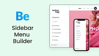 Sidebar Menu & Vertical Header Builder [Introduction]