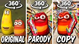360º VR Skittles meme oi oi oi red larva ORIGINAL vs PARODY vs COPY
