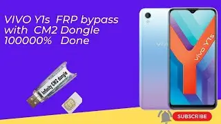 VIVO Y1s  FRP bypass  with  CM2 1000%   Done 