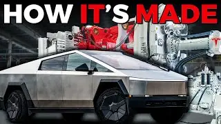 How Tesla Cybertruck is Made (space technology)