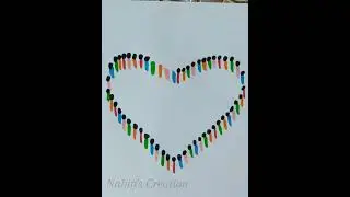 #creativeart #youtubeshorts #satisfying #nabinscreation#artworking