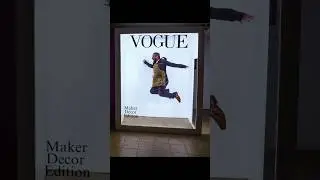 I was finally able to finish the Vogue magazine box diy build. 
