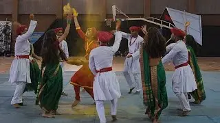 Folk Dance Marathi 2022- उदे ग अंबे उदे  मराठी लोकनृत्य - Choreography by Dr. Madhuri Sadgir