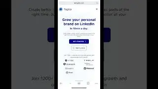 Taplio - The All-In-One Tool to Grow Your Personal Brand on LinkedIn