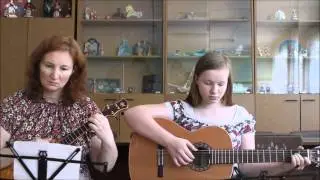 ТЕМНО-ВИШНЕВАЯ ШАЛЬ | УКУЛЕЛЕ | ТАБЫ | НОТЫ | UKULELESSONS.RU