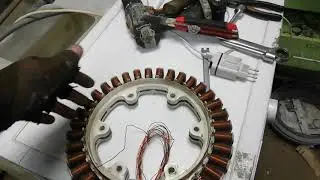 Сколько меди в двигателе от стиральной машинки LG