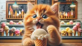 Cat and Ice Cream🍦🍧 Sad Story