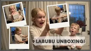 LABUBU UNBOXING! ÖVERTAGGADE BARN..!