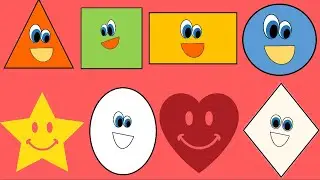 Shapes Song |Kidzzaria TV|Preschool learning