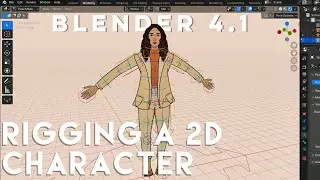 Experimenting with Grease Pencil Rigging in Blender: Empty Groups vs. Automatic Weights