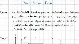 Back Surface Field | Photovoltaik