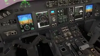 FSS E195, ILS zero visibility crosswind Landing Test