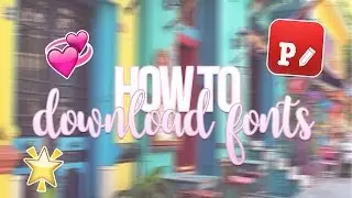 how to download fonts ☆彡 android & free apps