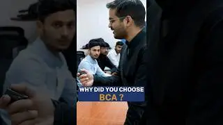 💥Why BCA? We Asked BCA Students! BCA Students Interview! Scope of BCA 2023! 