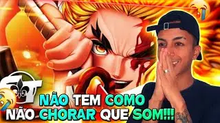 (UMA OBRA DE ARTE) REAGINDO ao (REMIX) Style Rengoku (Demon Slayer) | Pilar Da Chama | TrapHits