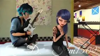 Miraculous Ladybug Speededit: Luka meets Punk Marinette