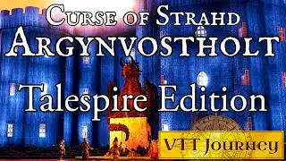 Curse of Strahd - Argynvostholt - Talespire Edition - Trailer