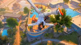 Capra Erectus Comedy Showdown in Goat Simulator 3! Hilarious 4K Water Ragdolls, Jumps, and Fails 😂🤣😅
