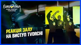 Реакція залу на виступ TVORCHI з «Heart of Steel» на Євробаченні-2023