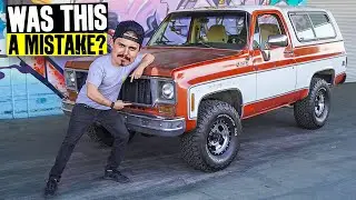 Zac Attempts a Full Interior Overhaul on the Big Block K5, and Learns Some Tough Lessons