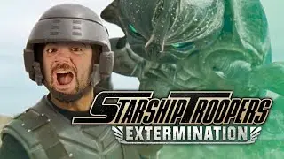 STARSHIP TROOPERS EXTERMINATION - A trashy movie we like