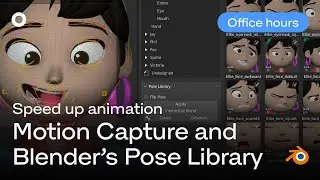 Efficient Motion Capture Workflow with Asset Browser and Pose Library in Blender