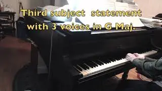 (HD) Piano Tutorial, Gigue from J.S. Bach French Suite No. 5, BWV 816