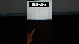 1F98B+alt+X uses #laptop #short #shortcut #emoji