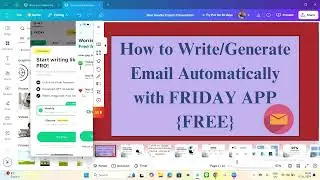 Fast Email Generator [FRIDAY APP] Write fast and precise Emails within 30 seconds.