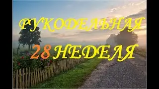 Рукодельно-вышивально-огородная 28 неделя (август) 2021г /Вышивка/Огород/Цыплята