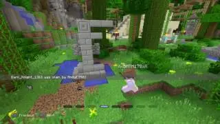 Minecraft: PlayStation®4 Edition Battle Mode Wierd single person glitch(Other guy disappears)