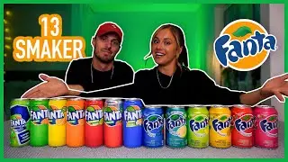 TRYING ALL FANTA FLAVORS *NINO gets ILL*