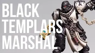 How to Paint Black Templars: Marshal Part 1| Black Templars Project | Warhammer 40k
