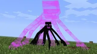 Minecraft  Майнкрафт  Строим Эндермена