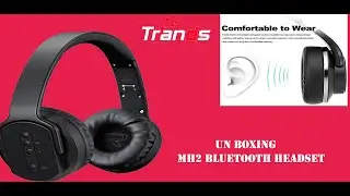Trands  MH2 2 in 1 Bluetooth Headphones+Speakers..!! Unboxing