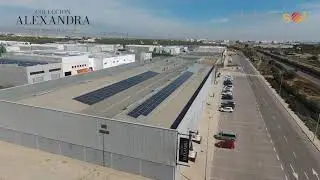 Instalación solar fotovoltaica autoconsumo industrial para Colección Alexandra