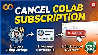 How to Cancel Google Colab Subscription | Google Colab | Mahmood Ul Hassan