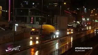 Transportation of giant Airbus 300 Aircraft from Atatürk Airport #TheBigMove #SkyArt
