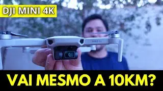 𝘿𝙅𝙄 𝙈𝙄𝙉𝙄 𝟰𝙆 Vai 𝙈𝙀𝙎𝙈𝙊 a 𝟭𝟬𝙆𝙈 DE Distância? Teste de Distância com o DJI MINI 4K