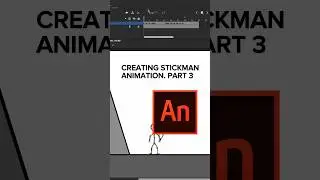 Creating STICKMAN animation. PART 3 🕺🏼🗡️ #stickmananimation #howtomakecartoon #animationtutorial