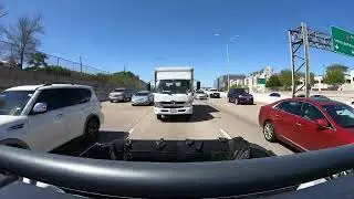 Driving around Houston