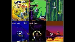 Earthworm Jim java game - Червяк Джим - полное прохождение java игры для кнопочного телефона