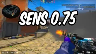 CS:GO - SENS 0.75 / DPI 400