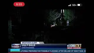 Lilly and Colt Gills make the #news #soquel #storm #santacruz #atmospheric #flood #weather #kids