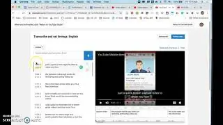 How to edit closed captions in YouTube