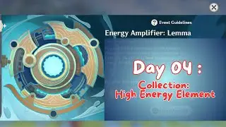 Genshin Impact Event : Energy Amplifier Lemma [ Day 04 ]